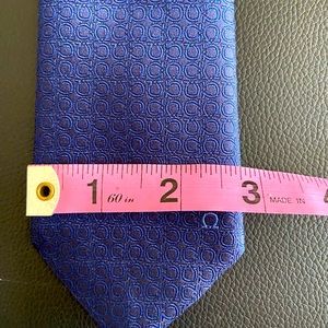 Salvatore Ferragamo navy tie
